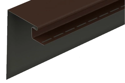 Околооконный фасадный профиль 230 мм Docke Шоколадный